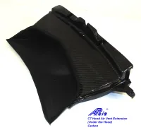 14-UP C7 Corvette Stingray, Z06, GS, Carbon Fiber Hood Airvent Extension (under the hood)